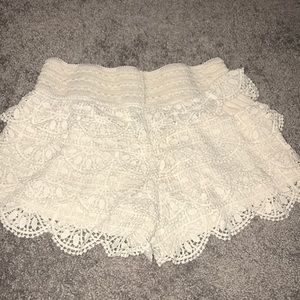 Lace shorts